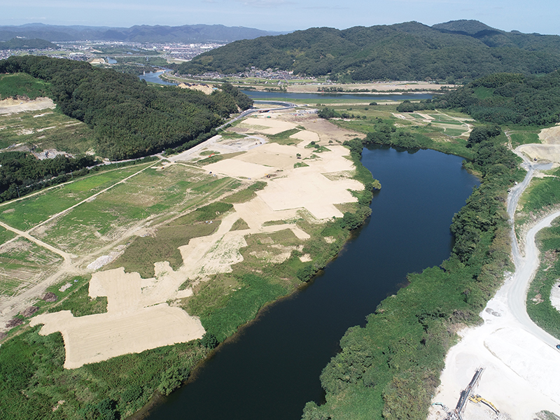 平成31年度小田川付替工事用道路設置工事