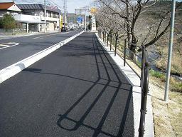国道５３号原田歩道工事