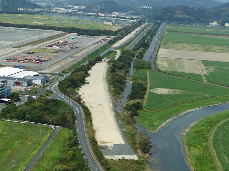 令和3年度笠岡バイパス鋼管地区第2改良工事