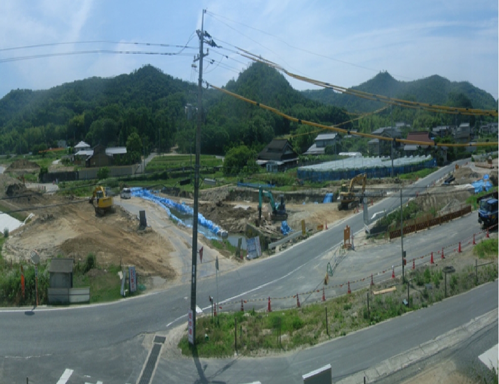 玉島笠岡道路佐方高架橋下部工事