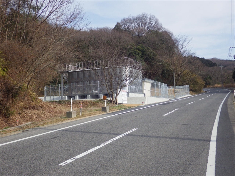 尾原配水池兼加圧ポンプ場受水槽・ポンプ室築造工事（建）